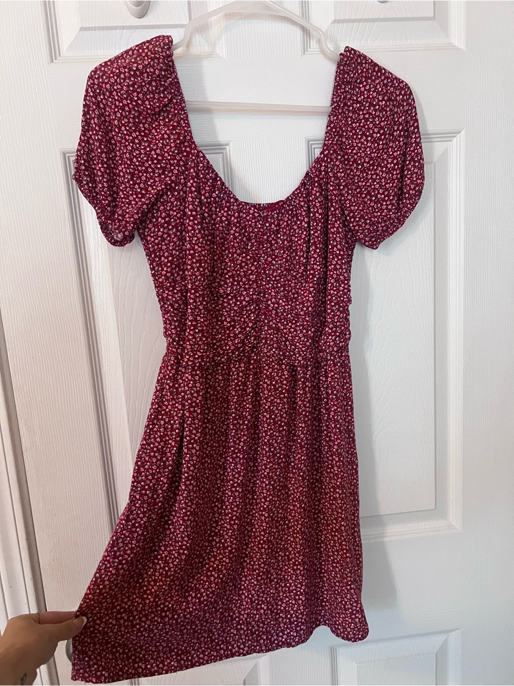 Hollister Red Floral Dress